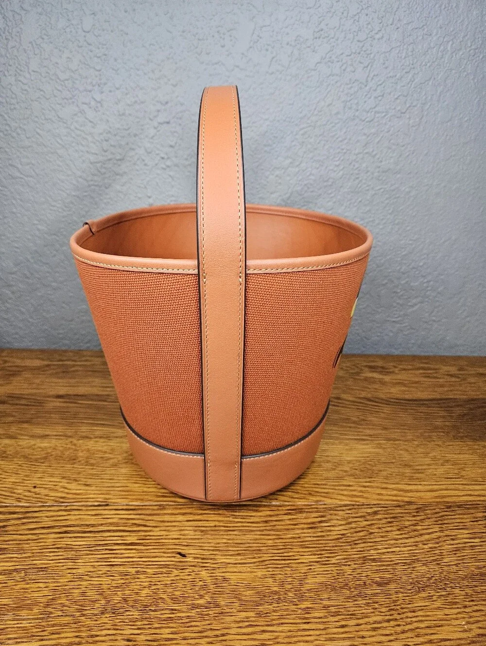 Coach Trick Or Treat Bucket With Halloween Pumpkin In Regenerative Cotton